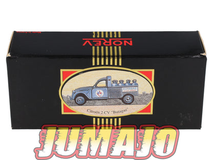 REV9 Voiture 1/43 NOREV Coffret Ligne Noire CITROEN 2CV Butagaz abimé