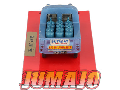 REV9 Voiture 1/43 NOREV Coffret Ligne Noire CITROEN 2CV Butagaz abimé