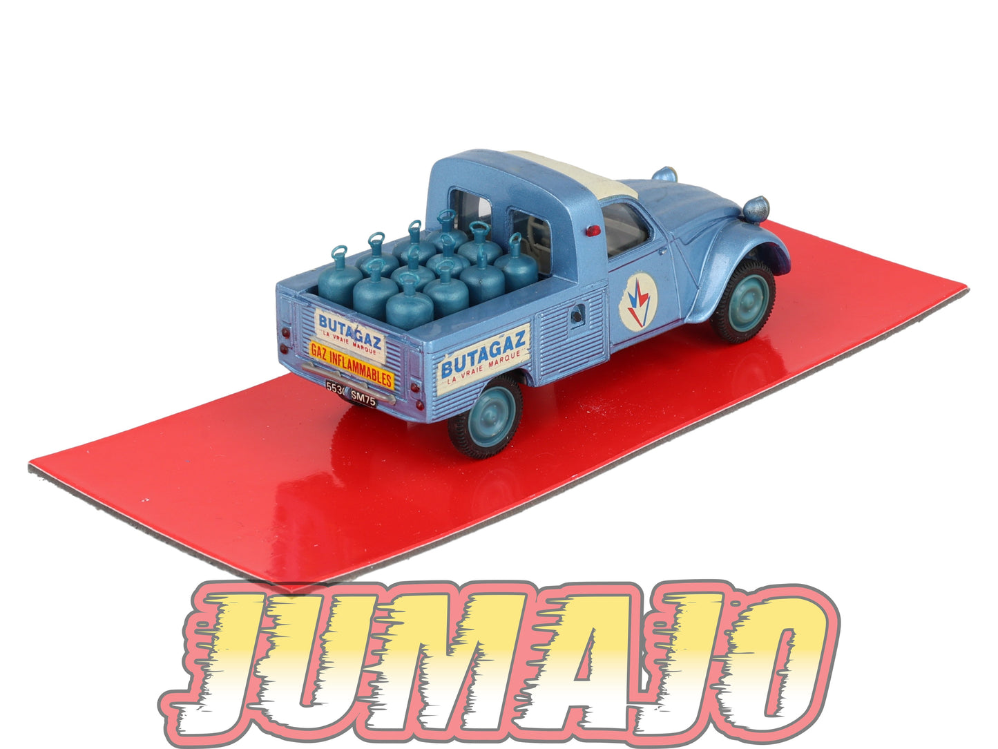 REV9 Voiture 1/43 NOREV Coffret Ligne Noire CITROEN 2CV Butagaz abimé