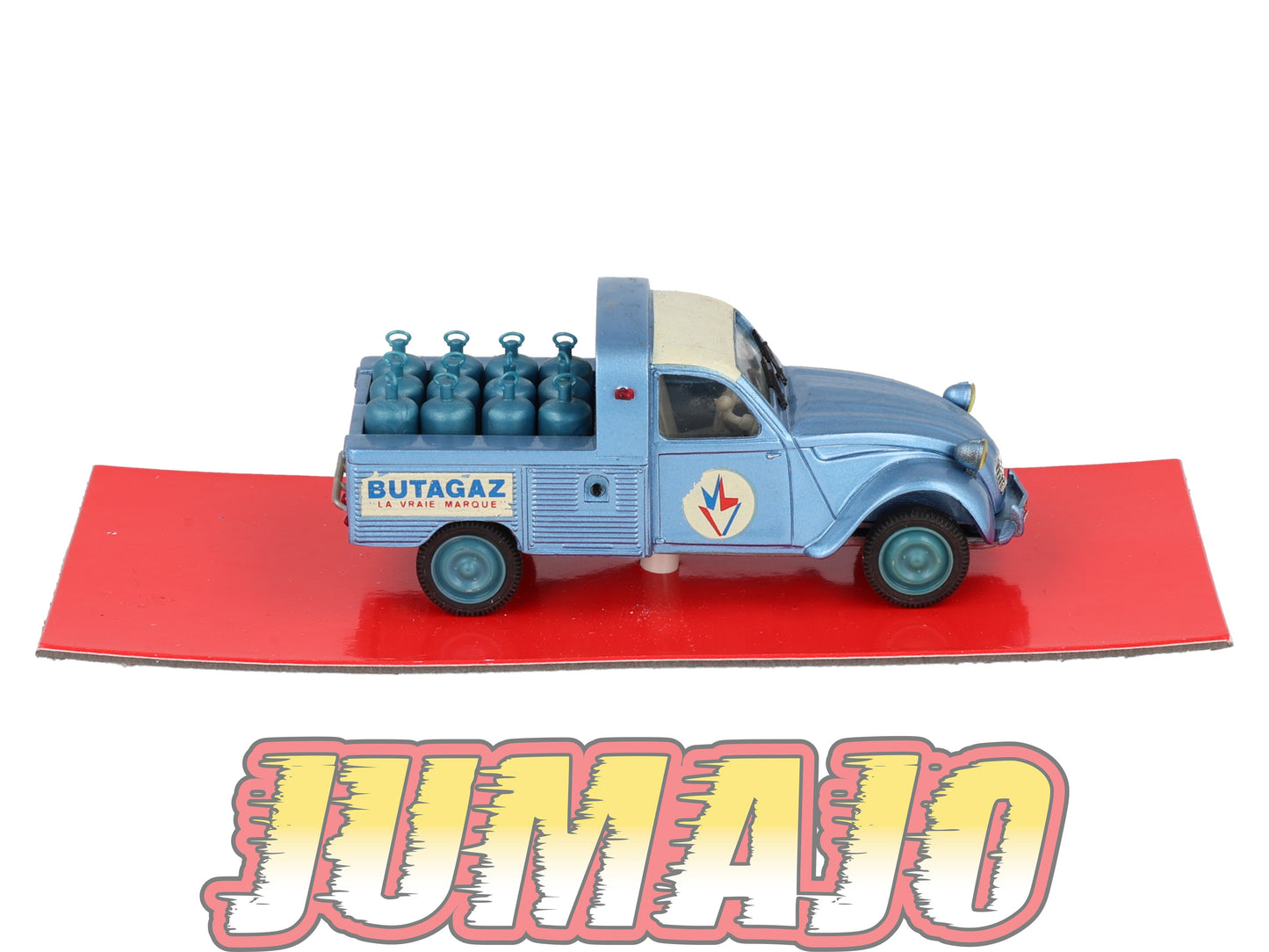 REV9 Voiture 1/43 NOREV Coffret Ligne Noire CITROEN 2CV Butagaz abimé