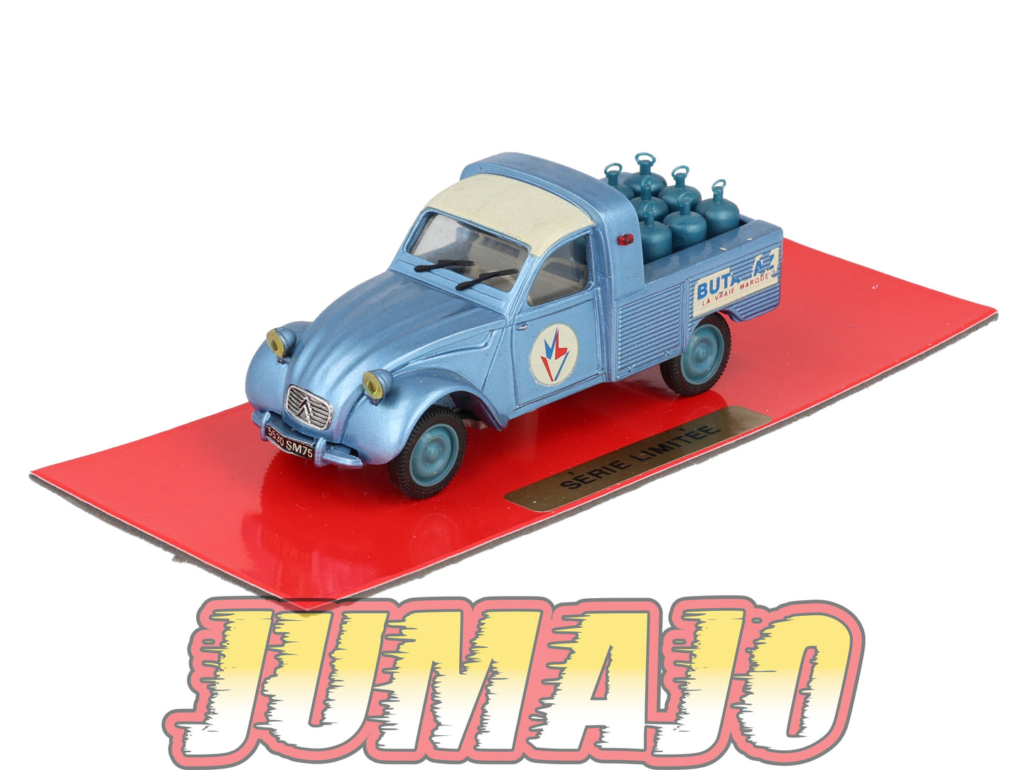 REV9 Voiture 1/43 NOREV Coffret Ligne Noire CITROEN 2CV Butagaz abimé