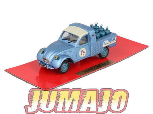 REV9 Voiture 1/43 NOREV Coffret Ligne Noire CITROEN 2CV Butagaz abimé