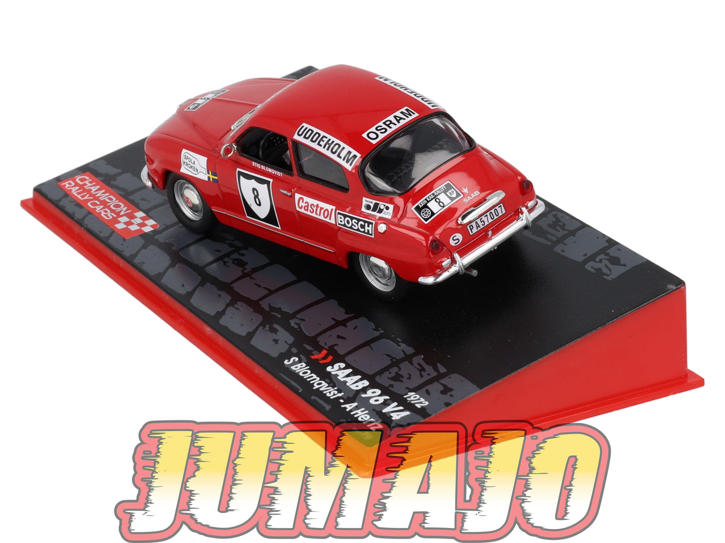 RF10 voiture 1/43 IXO Altaya Rallye Finlande SAAB 96 V4 #8 S.Blomqvist 1972