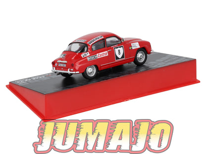 RF10 voiture 1/43 IXO Altaya Rallye Finlande SAAB 96 V4 #8 S.Blomqvist 1972