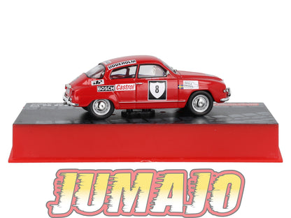 RF10 voiture 1/43 IXO Altaya Rallye Finlande SAAB 96 V4 #8 S.Blomqvist 1972