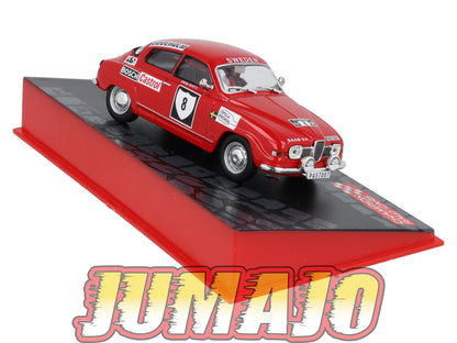 RF10 voiture 1/43 IXO Altaya Rallye Finlande SAAB 96 V4 #8 S.Blomqvist 1972