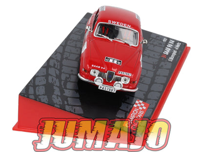 RF10 voiture 1/43 IXO Altaya Rallye Finlande SAAB 96 V4 #8 S.Blomqvist 1972