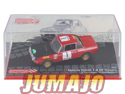 RF1 1/43 IXO Altaya Rallye Finlande LANCIA Fulvia 1.6 HF Coupe S.Lampinen 1972 #1