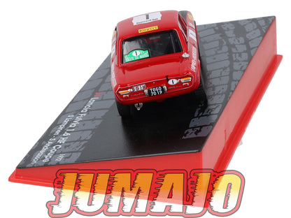 RF1 1/43 IXO Altaya Rallye Finlande LANCIA Fulvia 1.6 HF Coupe S.Lampinen 1972 #1