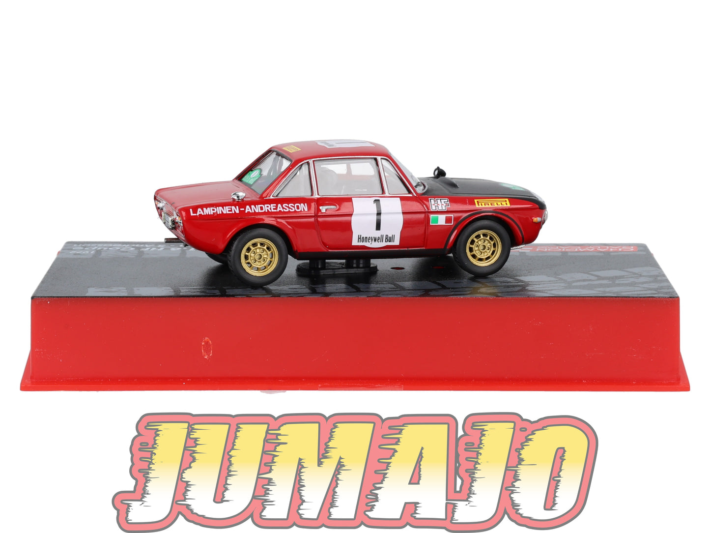 RF1 1/43 IXO Altaya Rallye Finlande LANCIA Fulvia 1.6 HF Coupe S.Lampinen 1972 #1