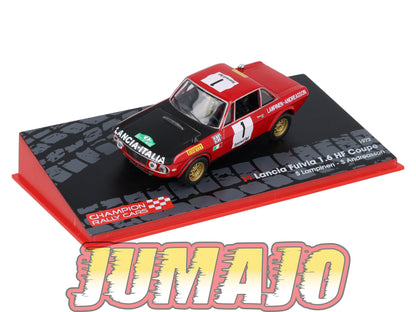 RF1 1/43 IXO Altaya Rallye Finlande LANCIA Fulvia 1.6 HF Coupe S.Lampinen 1972 #1