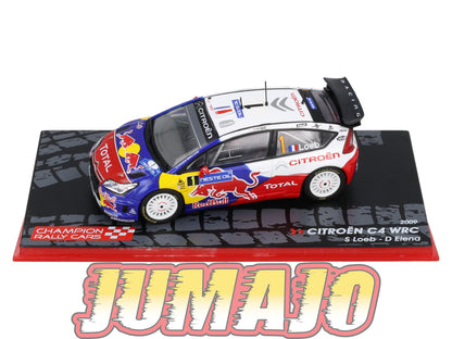 RF401 voiture 1/43 IXO Altaya Rallye Finlande CITROËN C4 WRC #1 S.Loeb 2009