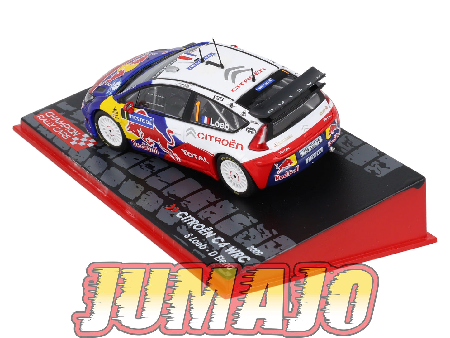 RF401 voiture 1/43 IXO Altaya Rallye Finlande CITROËN C4 WRC #1 S.Loeb 2009