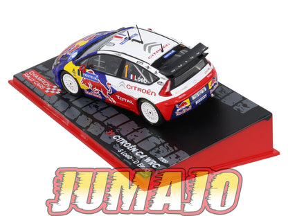 RF401 voiture 1/43 IXO Altaya Rallye Finlande CITROËN C4 WRC #1 S.Loeb 2009