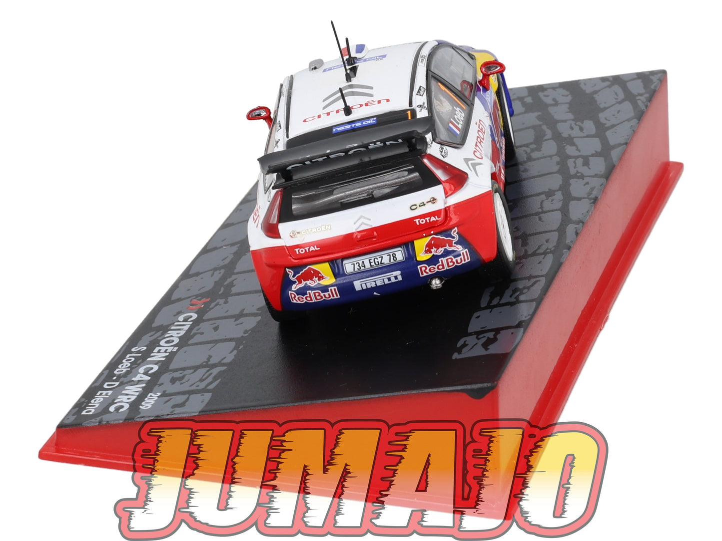 RF401 voiture 1/43 IXO Altaya Rallye Finlande CITROËN C4 WRC #1 S.Loeb 2009