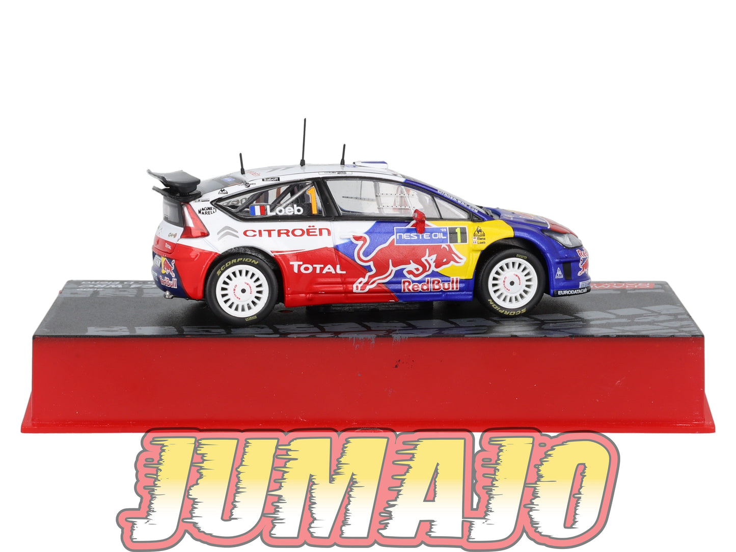 RF401 voiture 1/43 IXO Altaya Rallye Finlande CITROËN C4 WRC #1 S.Loeb 2009