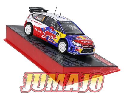 RF401 voiture 1/43 IXO Altaya Rallye Finlande CITROËN C4 WRC #1 S.Loeb 2009