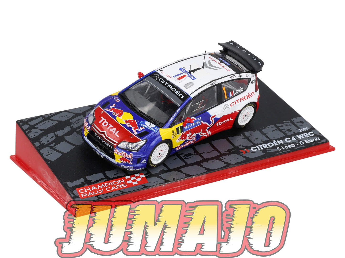 RF401 voiture 1/43 IXO Altaya Rallye Finlande CITROËN C4 WRC #1 S.Loeb 2009