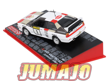 RF402 voiture 1/43 IXO Altaya Rallye Finlande AUDI QUATTRO A2 #1 H.Mikkola 1983