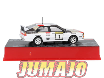 RF402 voiture 1/43 IXO Altaya Rallye Finlande AUDI QUATTRO A2 #1 H.Mikkola 1983