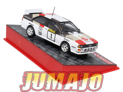 RF402 voiture 1/43 IXO Altaya Rallye Finlande AUDI QUATTRO A2 #1 H.Mikkola 1983