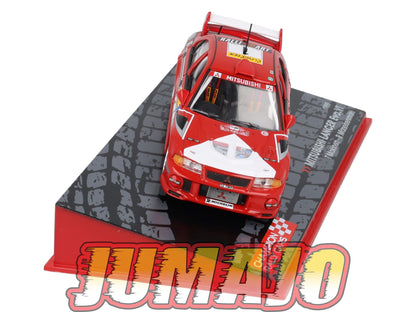 RF403 voiture 1/43 IXO Altaya Rallye Finlande MITSUBISHI LANCER Evo VI #1 T.Mäkinen 1999