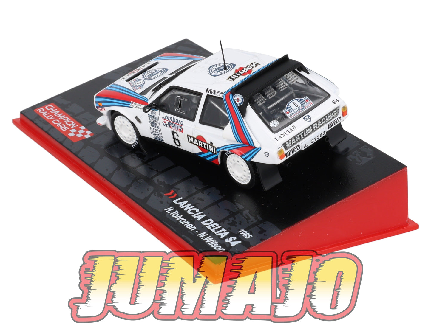 RF54 voiture 1/43 IXO Altaya Rallye Finlande LANCIA DELTA S4 #6 H.Toivonen 1985