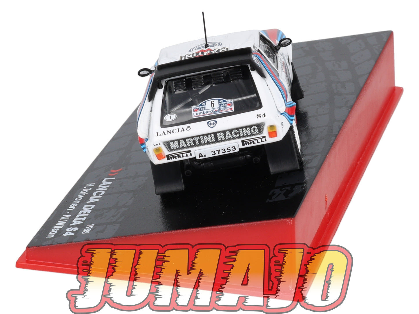 RF54 voiture 1/43 IXO Altaya Rallye Finlande LANCIA DELTA S4 #6 H.Toivonen 1985
