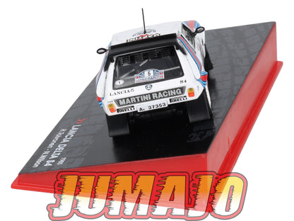 RF54 voiture 1/43 IXO Altaya Rallye Finlande LANCIA DELTA S4 #6 H.Toivonen 1985