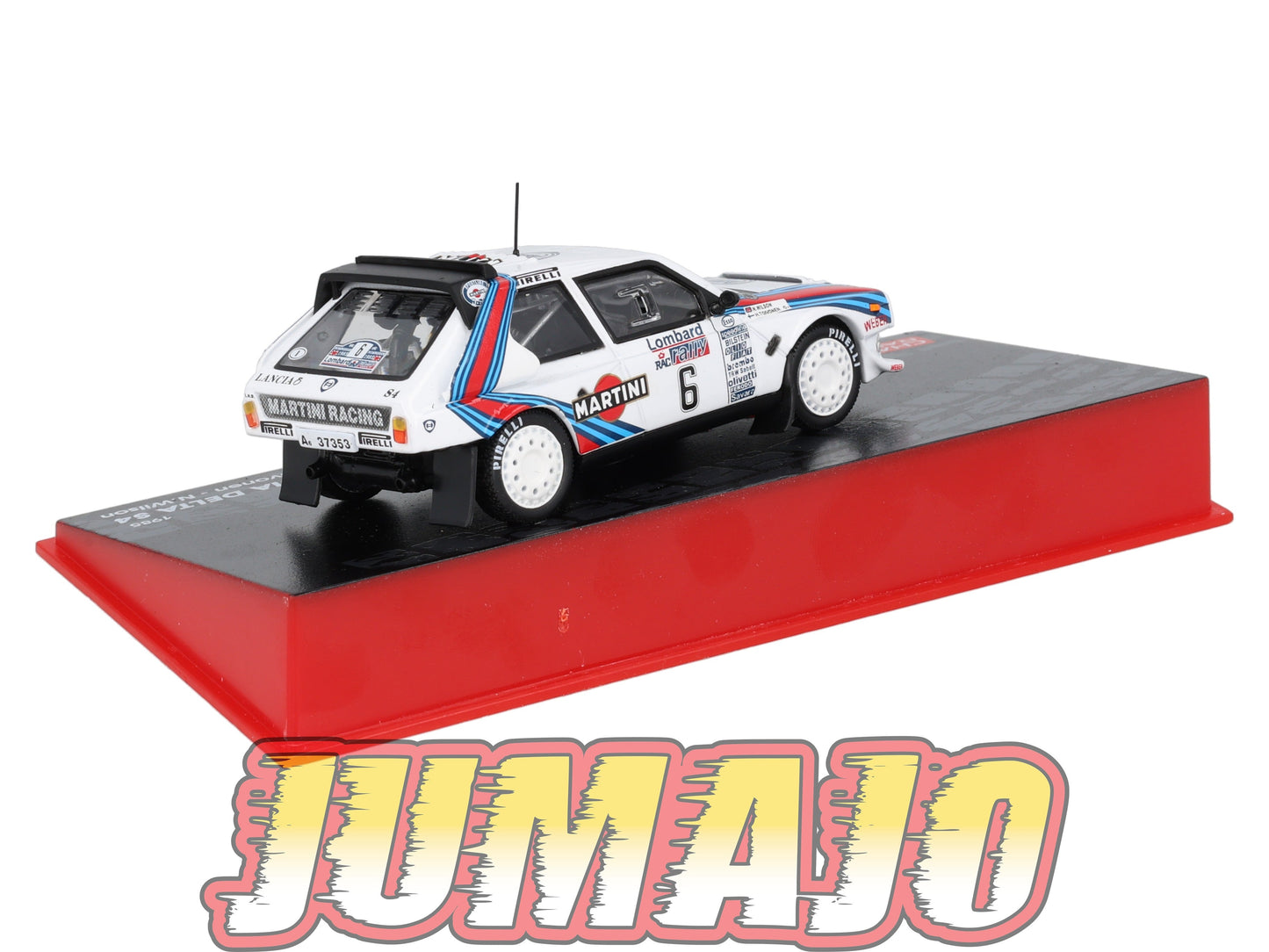 RF54 voiture 1/43 IXO Altaya Rallye Finlande LANCIA DELTA S4 #6 H.Toivonen 1985