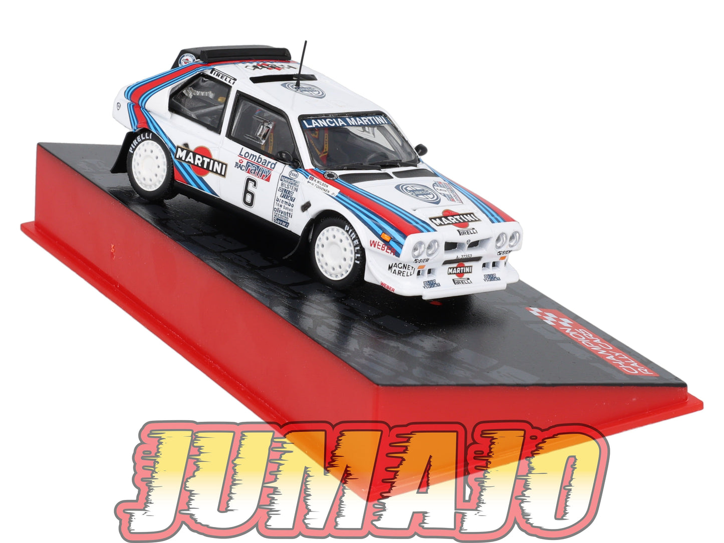 RF54 voiture 1/43 IXO Altaya Rallye Finlande LANCIA DELTA S4 #6 H.Toivonen 1985