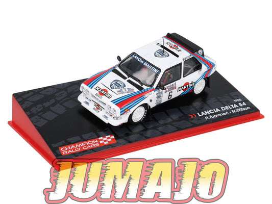 RF54 voiture 1/43 IXO Altaya Rallye Finlande LANCIA DELTA S4 #6 H.Toivonen 1985