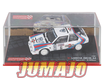 RF54 voiture 1/43 IXO Altaya Rallye Finlande LANCIA DELTA S4 #6 H.Toivonen 1985