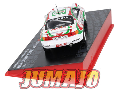 RF6 voiture 1/43 IXO Altaya Rallye Finlande TOYOTA CELICA TURBO 4WD #4 J.Kankkunen 1993