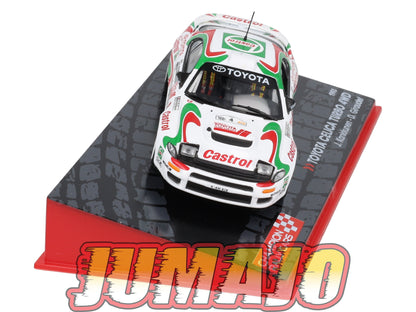 RF6 voiture 1/43 IXO Altaya Rallye Finlande TOYOTA CELICA TURBO 4WD #4 J.Kankkunen 1993