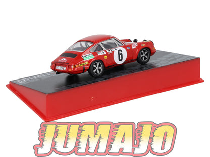 RF7 voiture 1/43 IXO Altaya Rallye Finlande PORSCHE 911S #6 B.Waldegård 1970