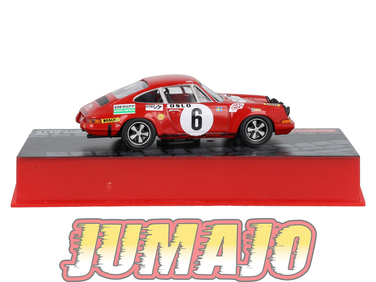 RF7 voiture 1/43 IXO Altaya Rallye Finlande PORSCHE 911S #6 B.Waldegård 1970