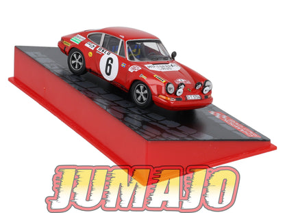 RF7 voiture 1/43 IXO Altaya Rallye Finlande PORSCHE 911S #6 B.Waldegård 1970