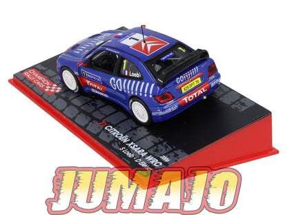 RF8 voiture 1/43 IXO Altaya Rallye Finlande CITROËN XSARA WRC #1 S.Loeb 2006