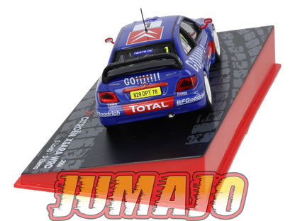 RF8 voiture 1/43 IXO Altaya Rallye Finlande CITROËN XSARA WRC #1 S.Loeb 2006