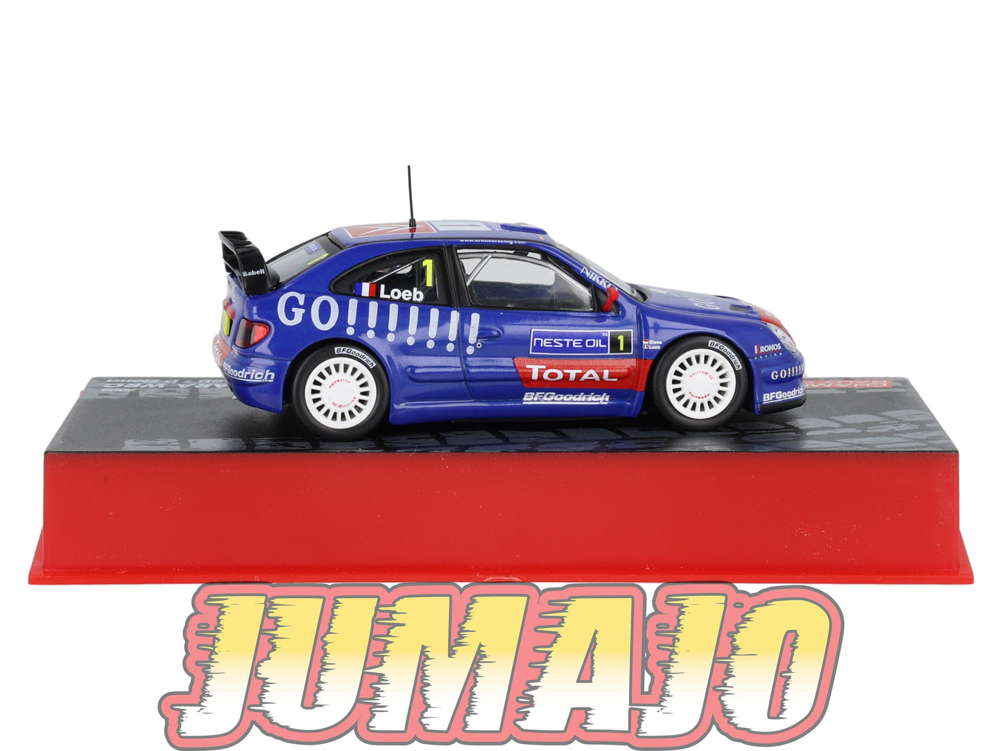 RF8 voiture 1/43 IXO Altaya Rallye Finlande CITROËN XSARA WRC #1 S.Loeb 2006