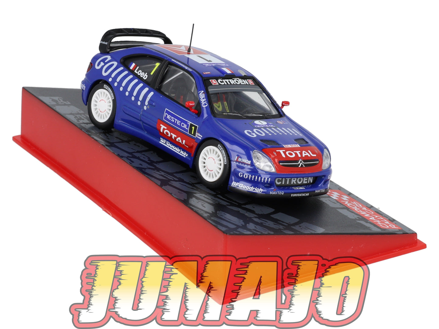 RF8 voiture 1/43 IXO Altaya Rallye Finlande CITROËN XSARA WRC #1 S.Loeb 2006