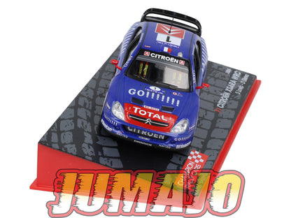 RF8 voiture 1/43 IXO Altaya Rallye Finlande CITROËN XSARA WRC #1 S.Loeb 2006