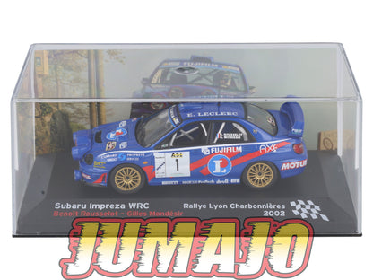 RFR10 voiture 1/43 IXO Rallye Française SUBARU Impreza WRC B.Rousselot 2002 #1