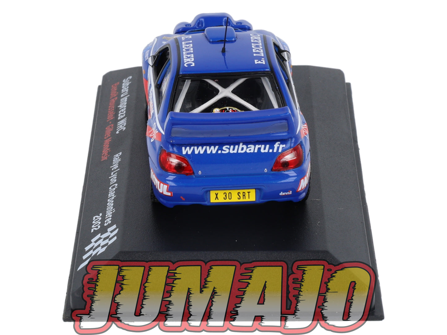 RFR10 voiture 1/43 IXO Rallye Française SUBARU Impreza WRC B.Rousselot 2002 #1