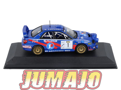 RFR10 voiture 1/43 IXO Rallye Française SUBARU Impreza WRC B.Rousselot 2002 #1