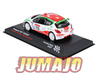 RFR13 voiture 1/43 IXO Rallye Française PEUGEOT 207 S2000 N.Vouilloz 2007 #10