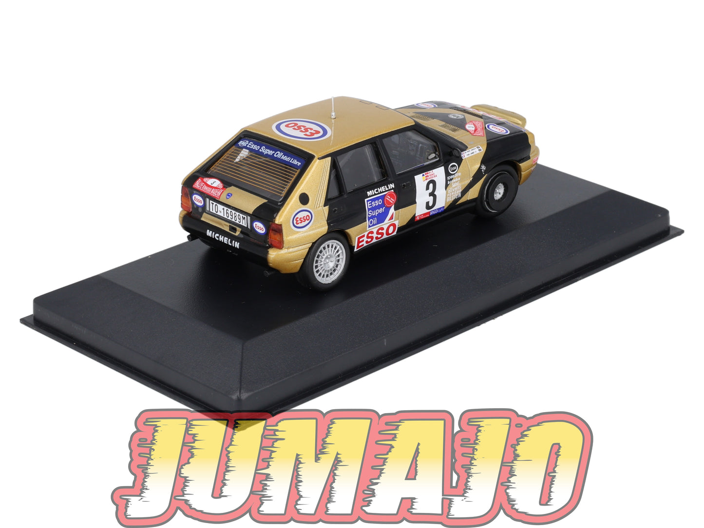 RFR14 voiture 1/43 IXO Rallye Française LANCIA Delta Integrale Y.Loubet 1989 #3