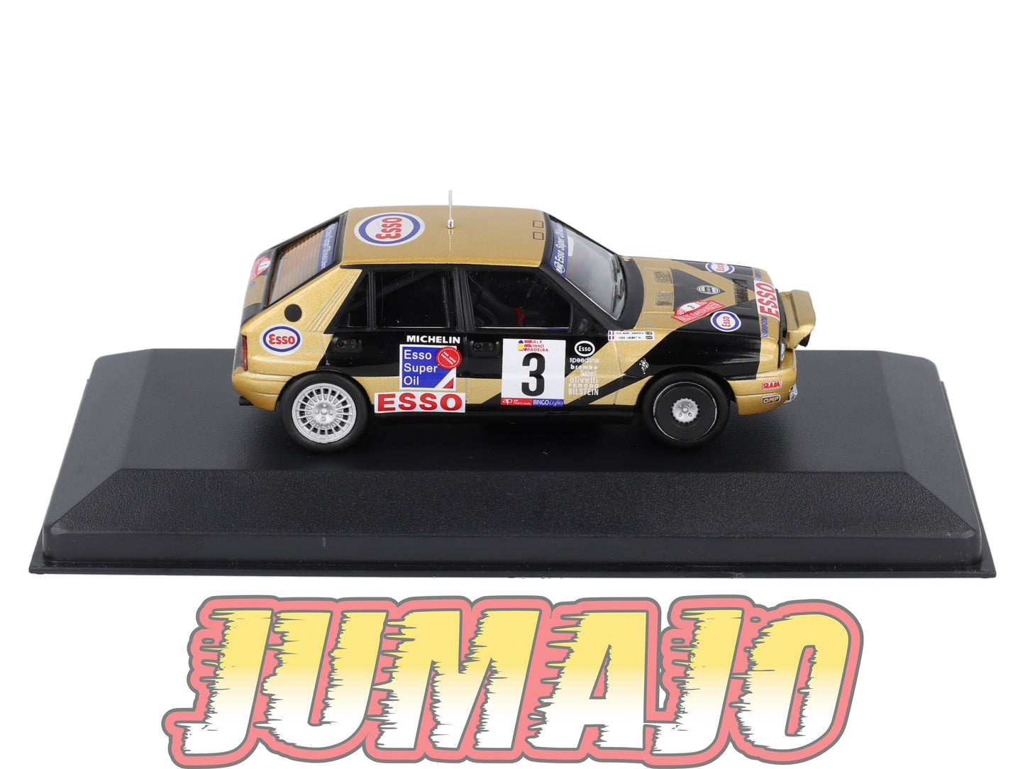 RFR14 voiture 1/43 IXO Rallye Française LANCIA Delta Integrale Y.Loubet 1989 #3