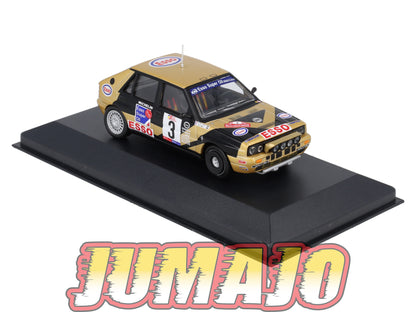 RFR14 voiture 1/43 IXO Rallye Française LANCIA Delta Integrale Y.Loubet 1989 #3